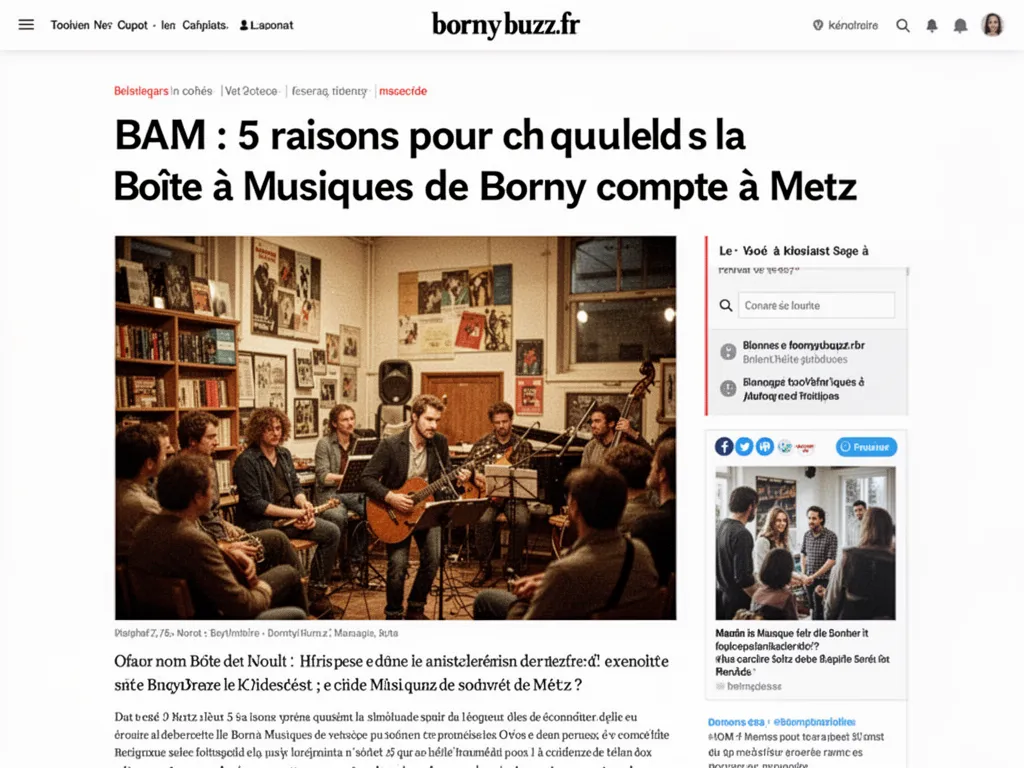 BAM : 5 raisons pour lesquelles la Boîte à Musiques de Borny compte à Metz