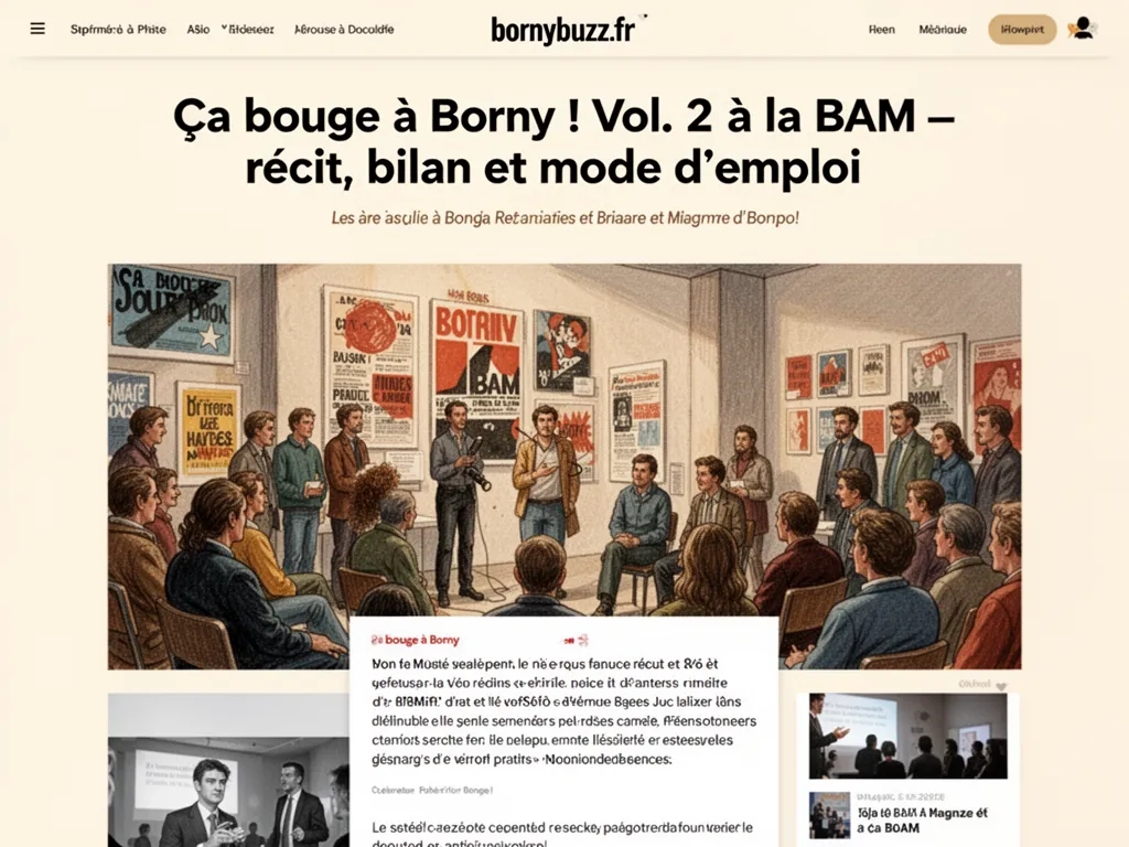 Ça bouge à Borny ! Vol. 2 à la BAM : récit, bilan et mode d'emploi