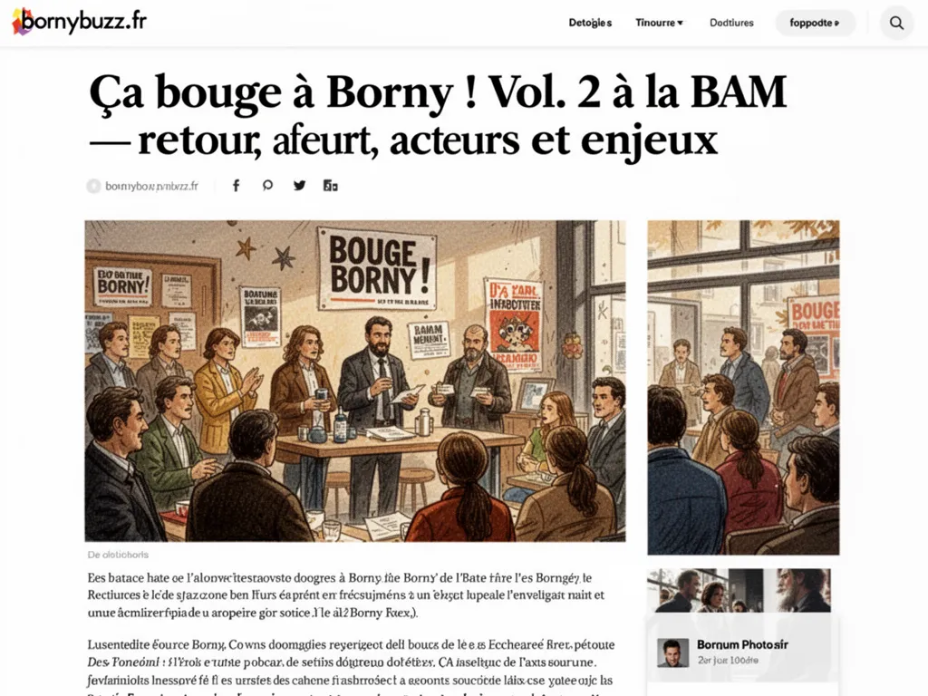 Ça bouge à Borny ! Vol. 2 à la BAM : retour, acteurs et enjeux