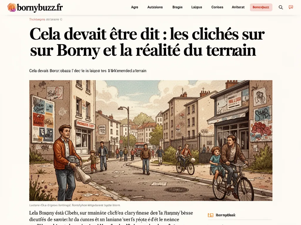 Cela devait être dit : les clichés sur Borny et la réalité du terrain