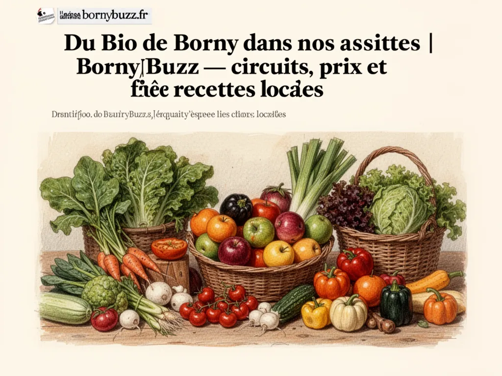 Du Bio de Borny dans nos assiettes | BornyBuzz : circuits, prix et recettes locales