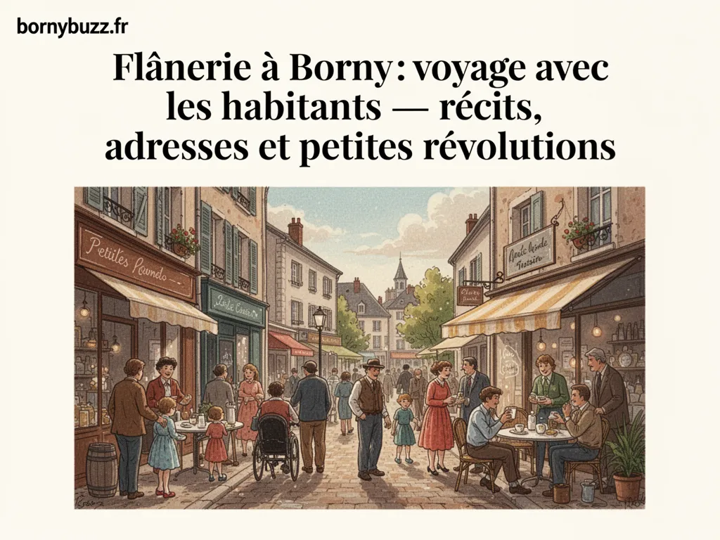 Flânerie à Borny : voyage avec les habitants : récits, adresses et petites révolutions