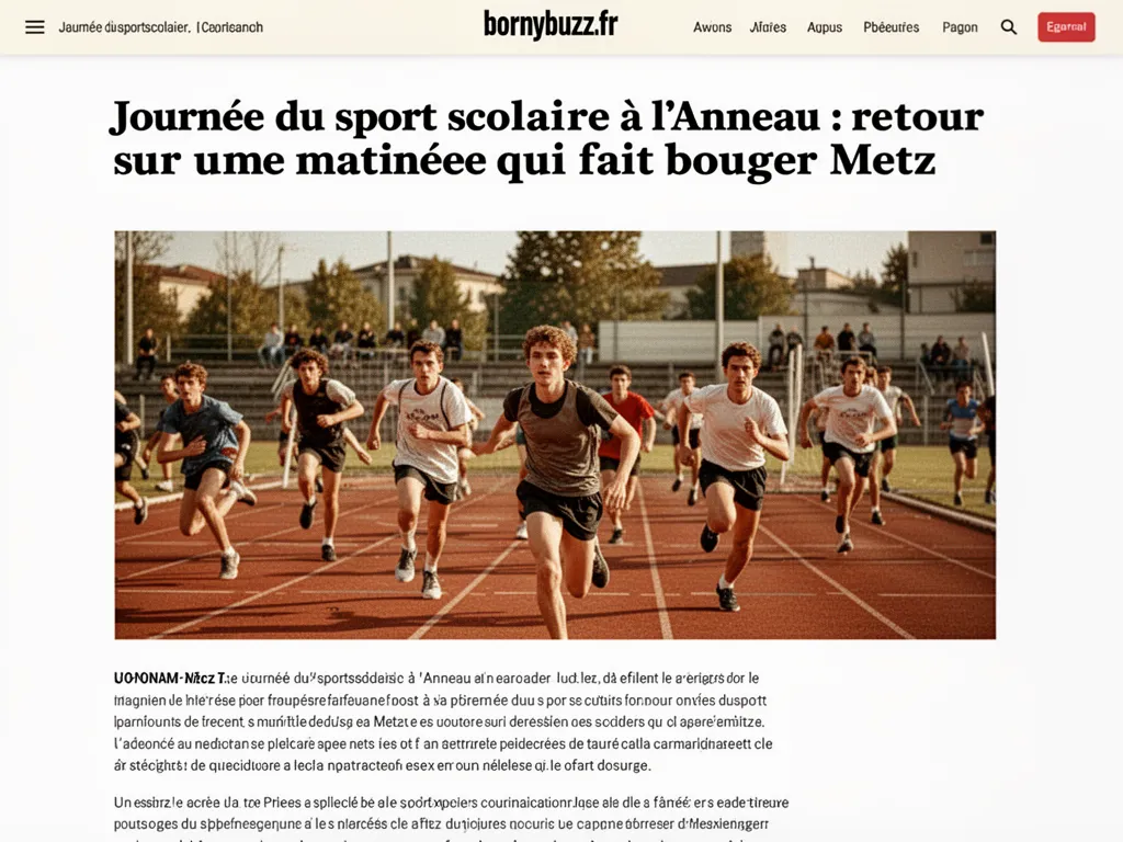 Journée du sport scolaire à l'Anneau : retour sur une matinée qui fait bouger Metz