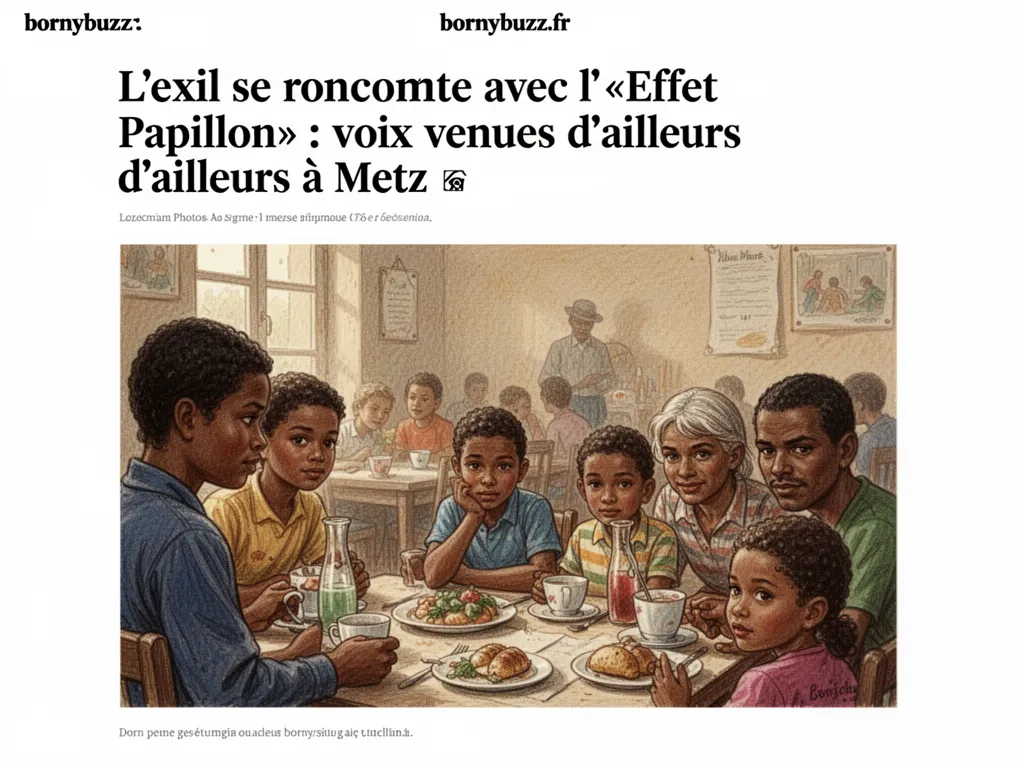 L'exil se raconte avec l'«Effet Papillon» : voix venues d'ailleurs à Metz