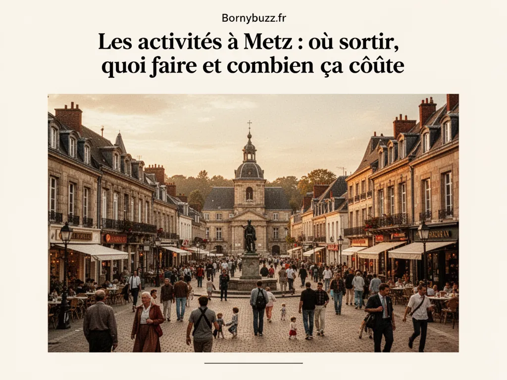Les activités à Metz : où sortir, quoi faire et combien ça coûte