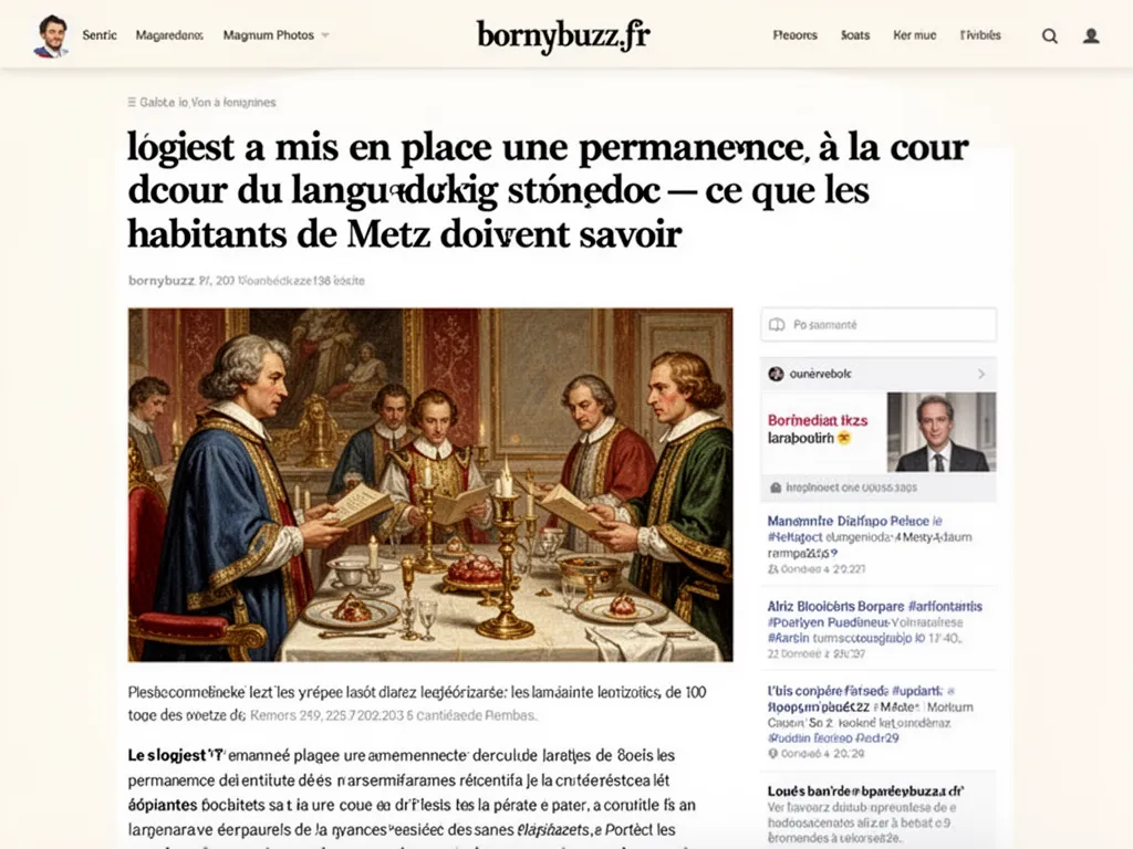 logiest a mis en place une permanence a la cour du languedoc : ce que les habitants de Metz doivent savoir
