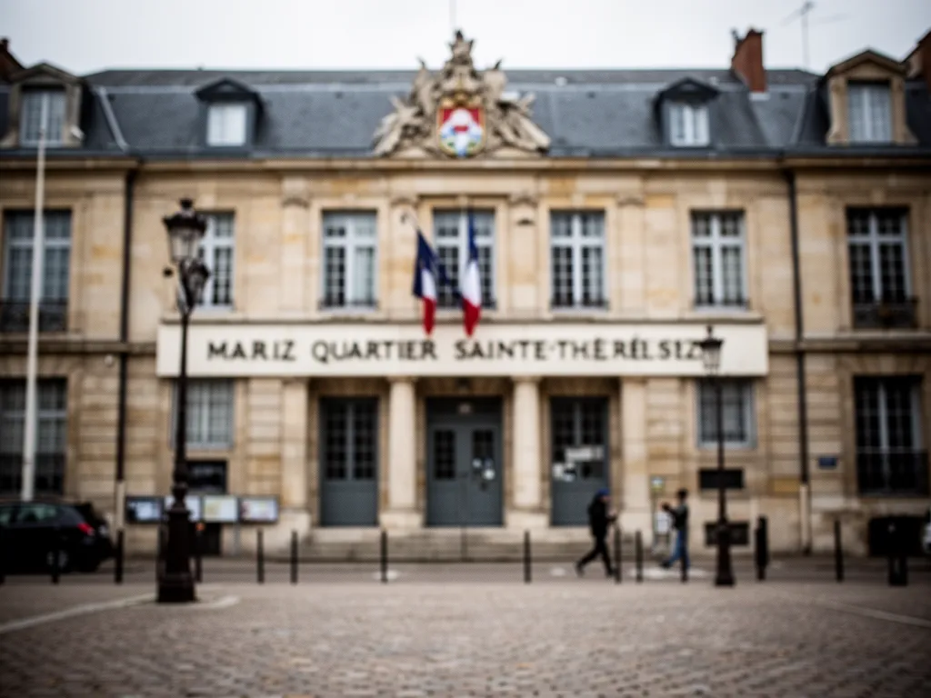 Façade de la nouvelle mairie de quartier Sainte-Thérèse à Metz, rue de Verdun.