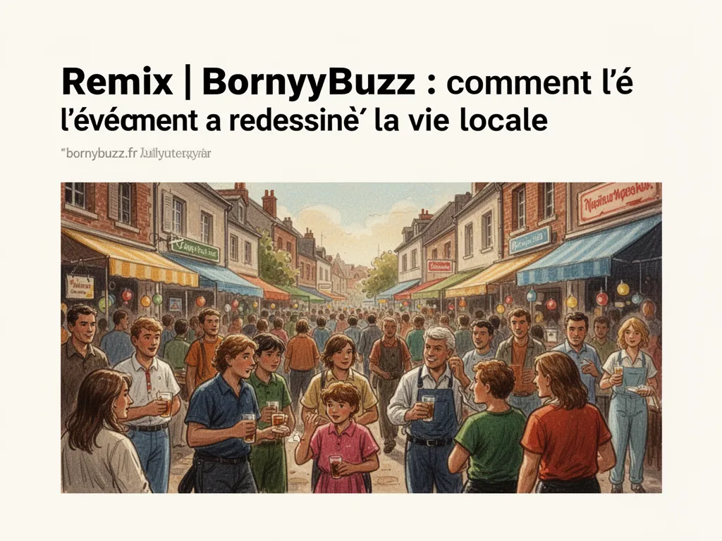 Remix | BornyBuzz : comment l’événement a redessiné la vie locale