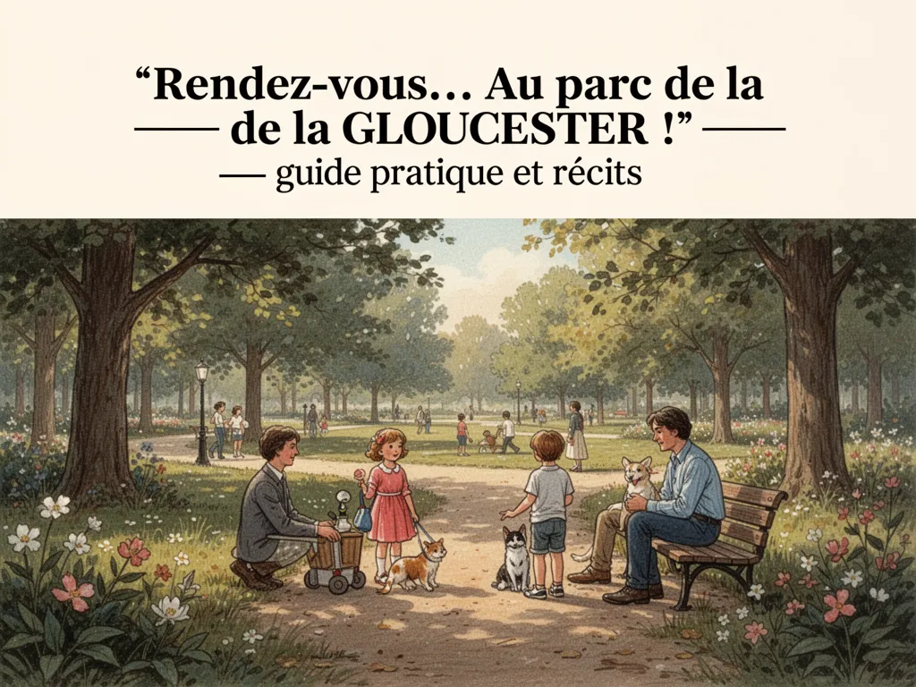 Rendez-vous... Au parc de la GLOUCESTER ! : guide pratique et récits